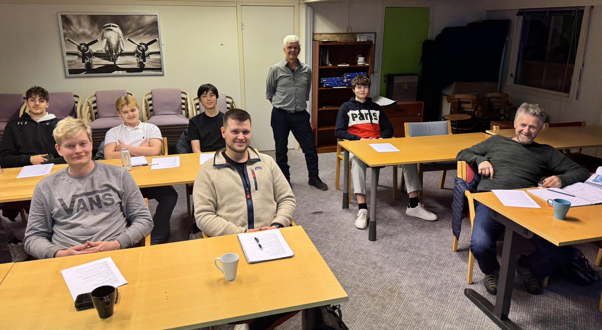Teorikurs i klubbhuset